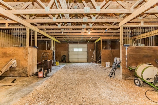 7782 S Warren Rd, Warren, IN 46792 - view of stable