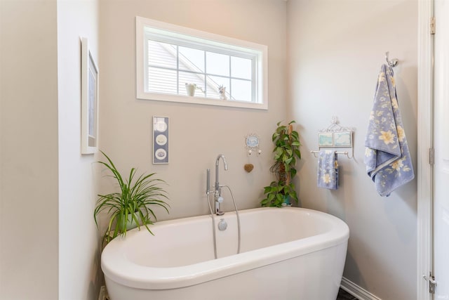 7937 Boydon Ct, Evansville, IN 47715 - full bathroom featuring a freestanding bath