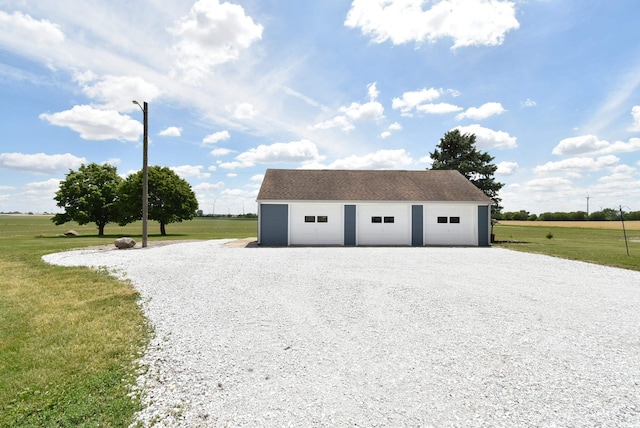 4831 N 400 W, Earl Park, IN 47942 - view of detached garage