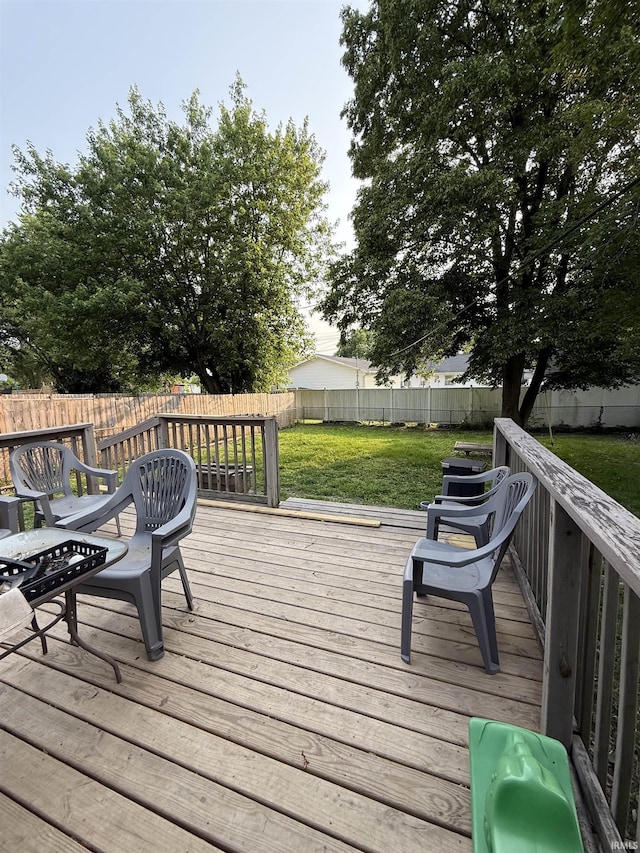 3224 Commanche Trl, Lafayette, IN 47909 - view of wooden deck