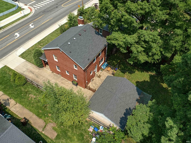 3017 E Walnut St, Evansville, IN 47714 - aerial view of property and surrounding area