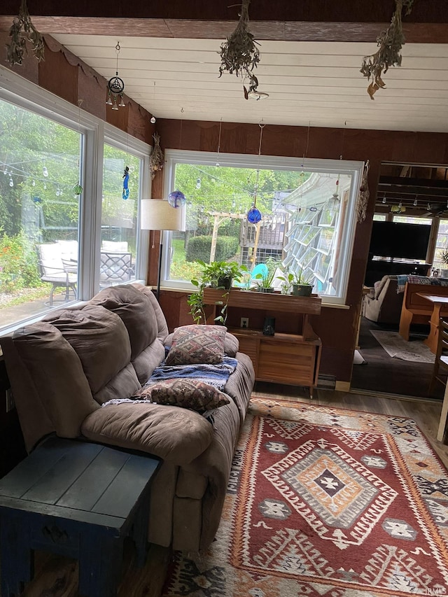 2310 Homewood Ave, Mishawaka, IN 46544 - living room with wood finished floors