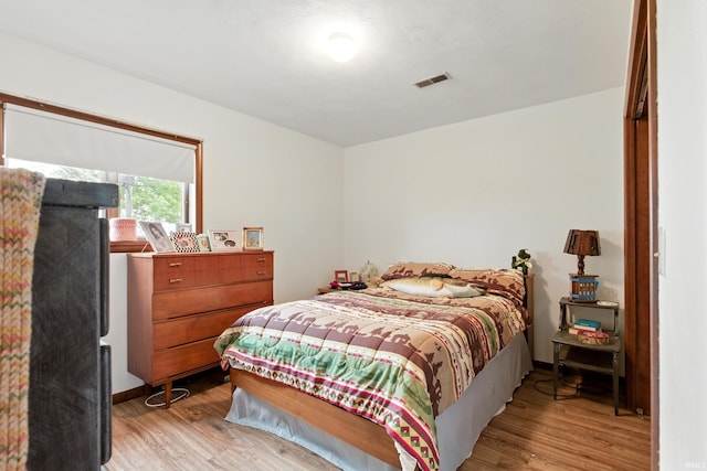 2090 S Warren Rd, Huntington, IN 46750 - bedroom with light wood finished floors