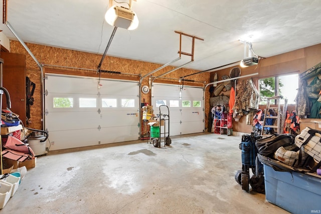 2090 S Warren Rd, Huntington, IN 46750 - garage with a garage door opener