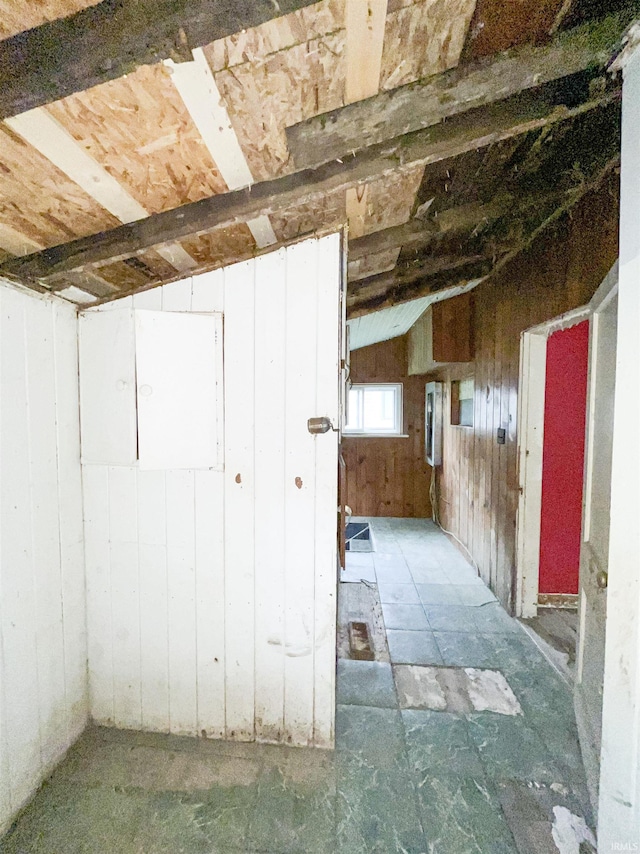 402 W Elm St, Gaston, IN 47342 - view of basement