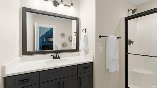 5272 Greyson Heights Dr, Auburn, IN 46706 - full bath with vanity and a shower stall