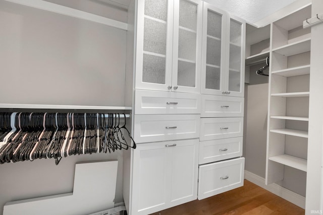 16316 Thunderbird Rd, Huntertown, IN 46748 - walk in closet featuring dark wood finished floors