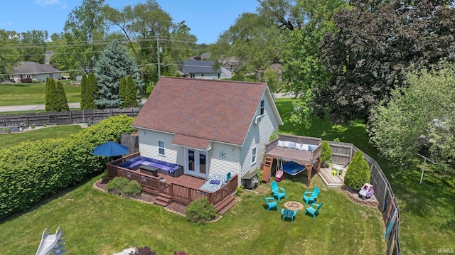 16316 Thunderbird Rd, Huntertown, IN 46748 - view of subject property