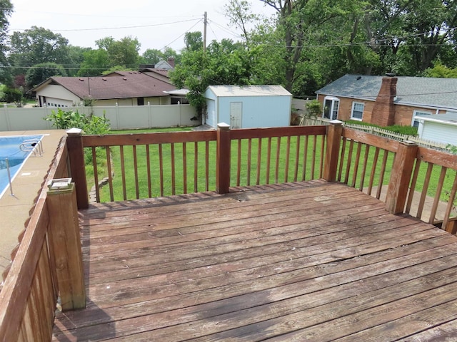 3910 Stringtown Rd, Evansville, IN 47711 - view of wooden terrace