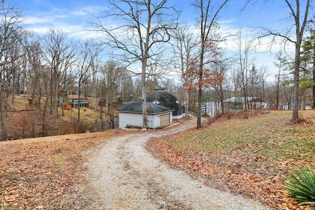 6655 Gopher Dr, Nineveh, IN 46164 - view of dirt / gravel driveway