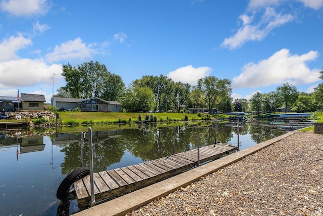 4294 E Defreese Rd, Syracuse, IN 46567 - dock featuring a water view