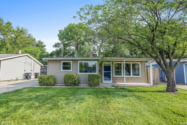 1008 Beck Ln, Lafayette, IN 47909 - view of single story home
