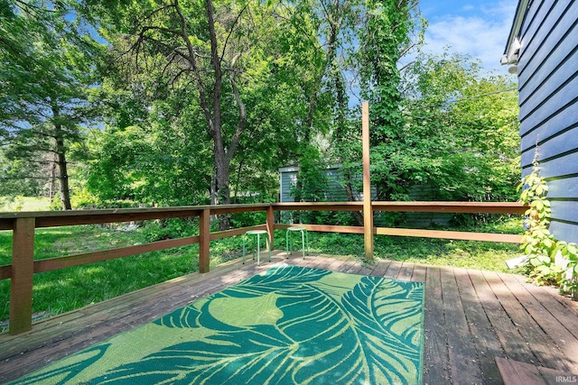 17016 Ruthie Ave, South Bend, IN 46635 - view of deck