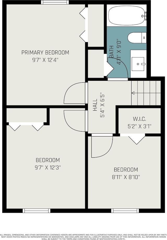 61156 Old Spanish Trl, South Bend, IN 46614 - property floor plan