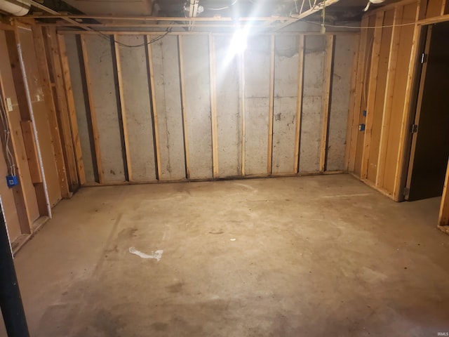 406 W Rogers St, Osceola, IN 46561 - view of unfinished basement