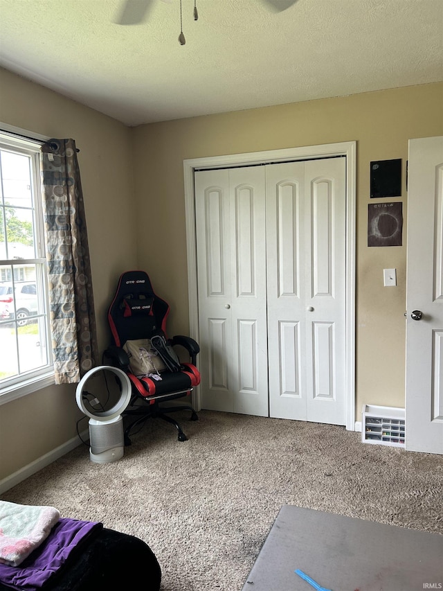 1406 Hillcrest Rd, Bedford, IN 47421 - carpeted bedroom with a closet, multiple windows, and baseboards