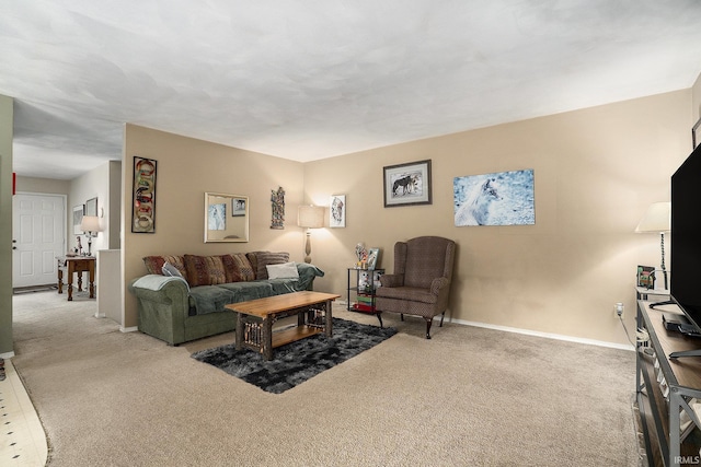 17411 Woodhurst Rd, Granger, IN 46530 - carpeted living area with baseboards