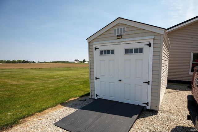 12350 Cedar Rd, Bourbon, IN 46504 - view of shed