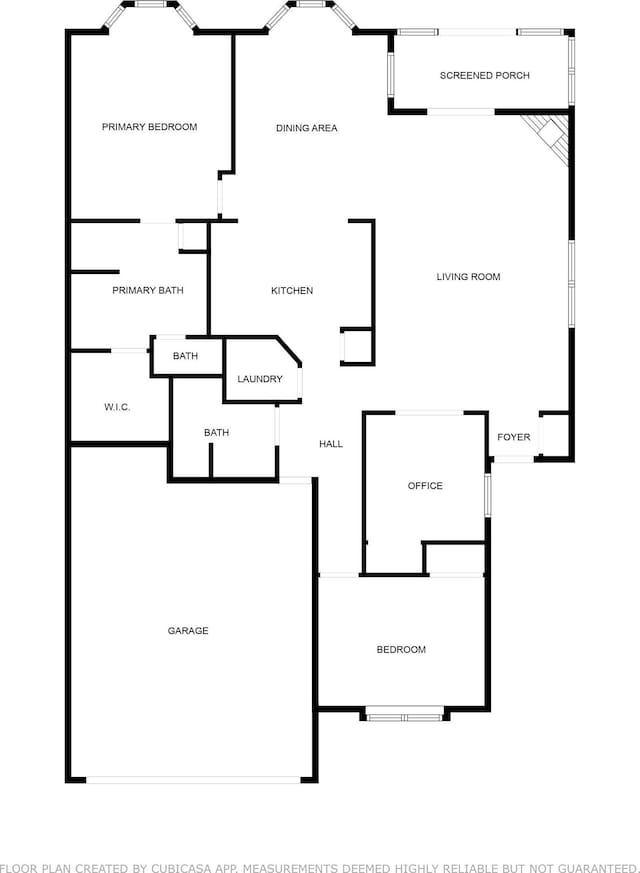1843 Valley View Dr, Kokomo, IN 46902 - property floor plan