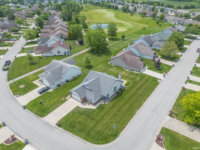 1843 Valley View Dr, Kokomo, IN 46902 - aerial view of residential area featuring a large body of water