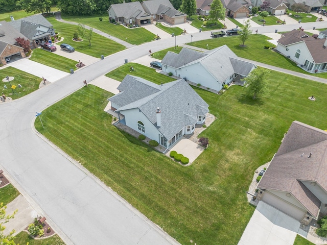 1843 Valley View Dr, Kokomo, IN 46902 - aerial perspective of suburban area