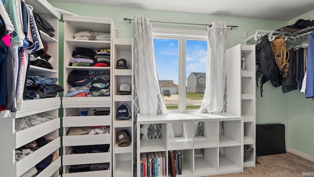 12946 Magnolia Creek Trl, Fort Wayne, IN 46814 - walk in closet featuring carpet