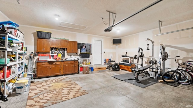 12946 Magnolia Creek Trl, Fort Wayne, IN 46814 - garage with a garage door opener