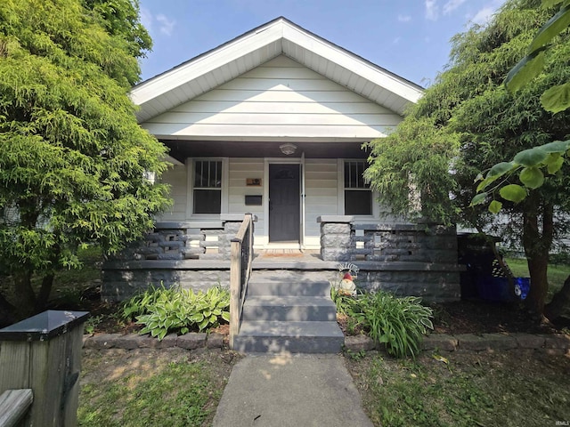 135 S 27th St, Lafayette, IN 47904 - view of front of property with covered porch