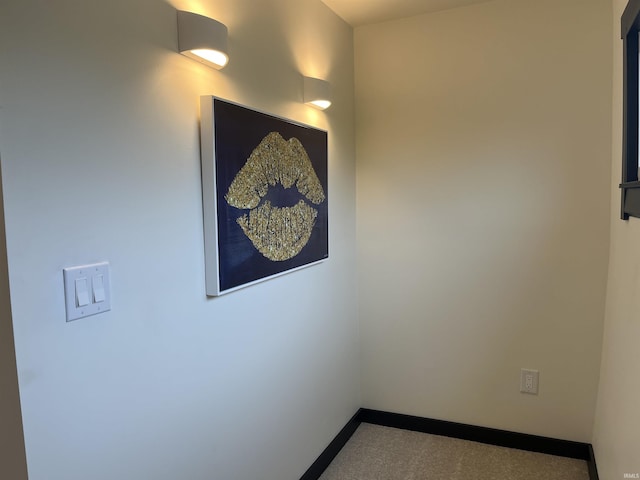 1302 Linden Ave, South Bend, IN 46628 - detailed view of carpet floors and baseboards
