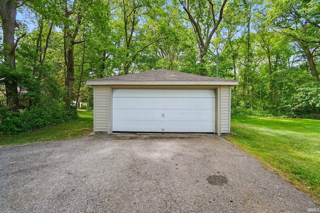 6011 W Wallen Rd, Fort Wayne, IN 46818 - view of detached garage