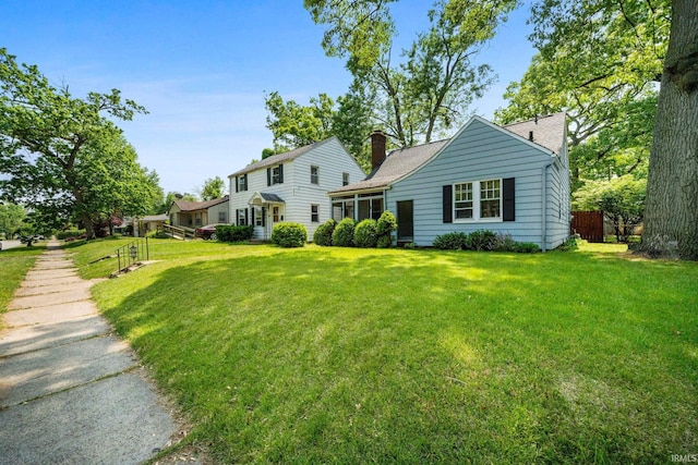 2217 Inglewood Pl, South Bend, IN 46616 - view of front of property featuring a chimney