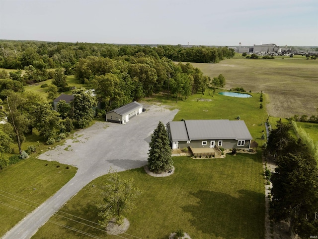 7458 E Lincolnway Rd, Columbia City, IN 46725 - aerial view of property and surrounding area