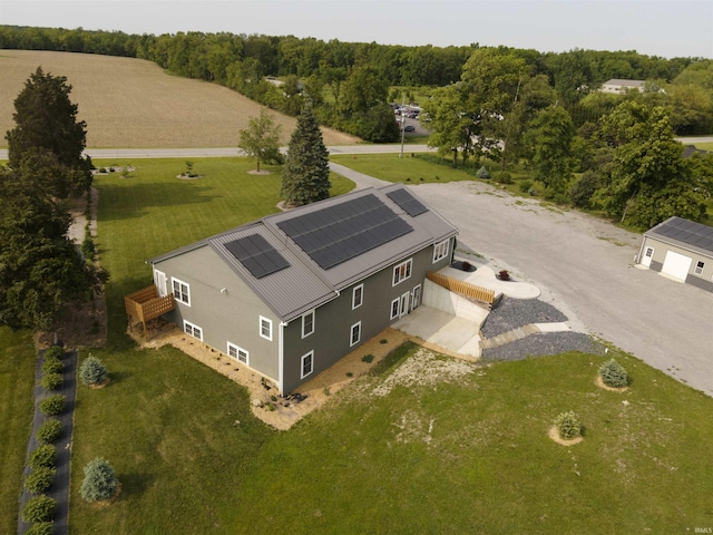 7458 E Lincolnway Rd, Columbia City, IN 46725 - view from above of property