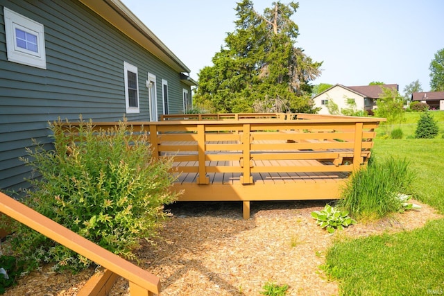 7458 E Lincolnway Rd, Columbia City, IN 46725 - view of deck