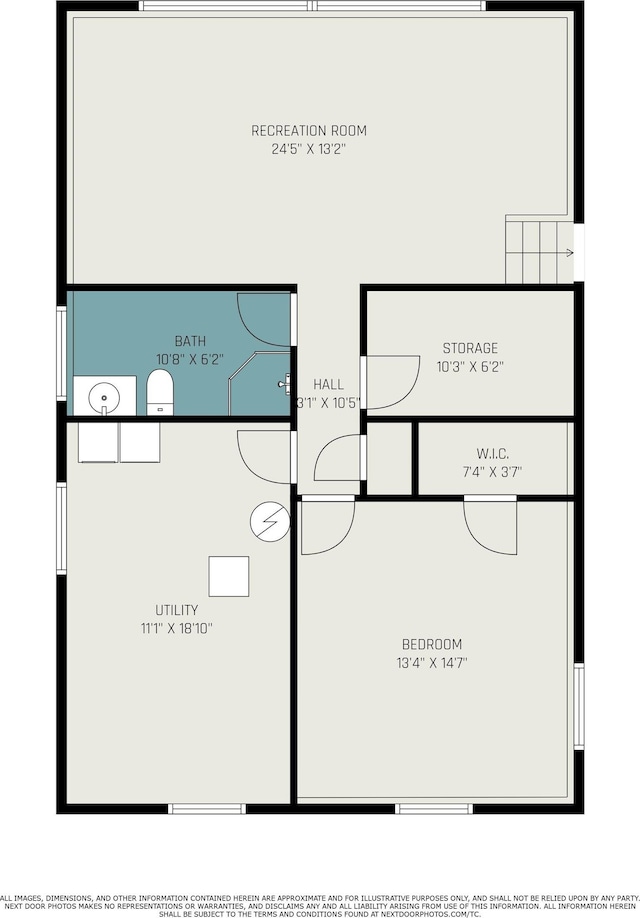 1708 Canterbury Dr, Elkhart, IN 46514 - property floor plan