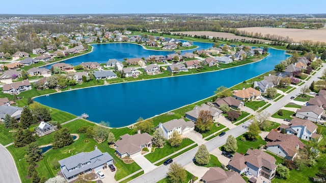 9529 Skipjack Cv, Fort Wayne, IN 46835 - view of property location featuring a large body of water and nearby suburban area