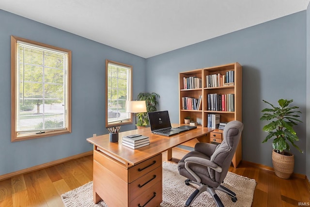 9529 Skipjack Cv, Fort Wayne, IN 46835 - office space with light wood-style floors and baseboards