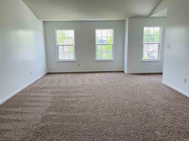 9987 Rainbow Falls Ln, Fishers, IN 46037 - carpeted spare room featuring baseboards and plenty of natural light