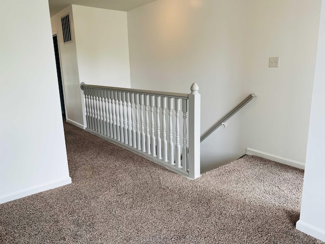 9987 Rainbow Falls Ln, Fishers, IN 46037 - stairs featuring carpet floors and baseboards