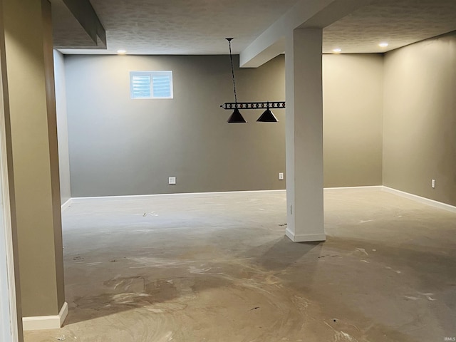 9987 Rainbow Falls Ln, Fishers, IN 46037 - basement with baseboards