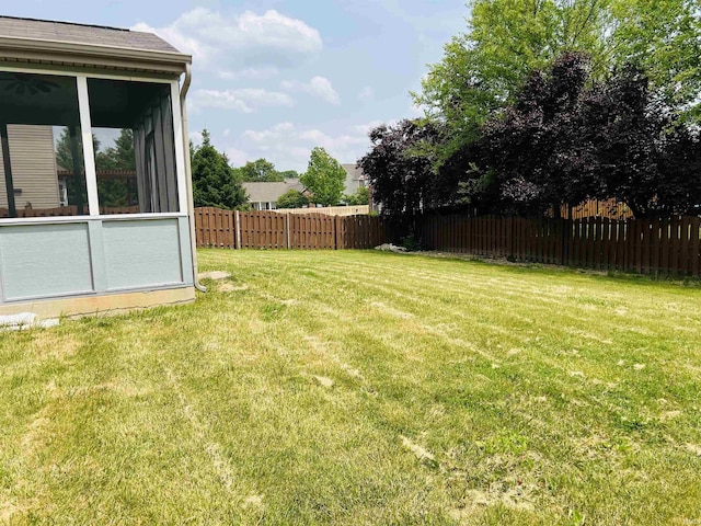9987 Rainbow Falls Ln, Fishers, IN 46037 - view of yard