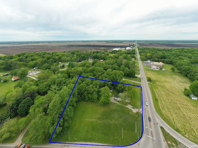 59479 Mayflower Rd, South Bend, IN 46619 - view of rural area with property boundaries highlighted