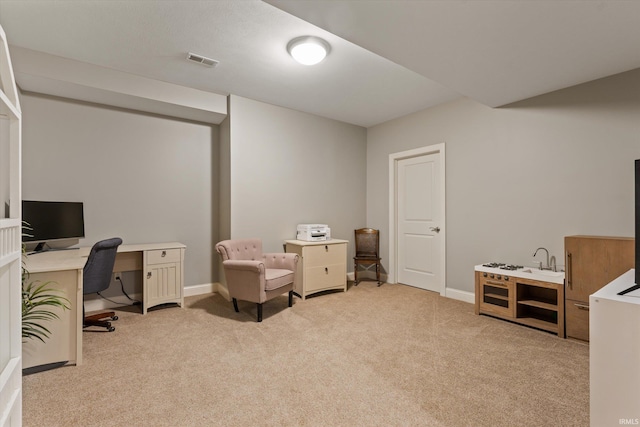7503 Toscana Ct, Granger, IN 46530 - carpeted office featuring baseboards