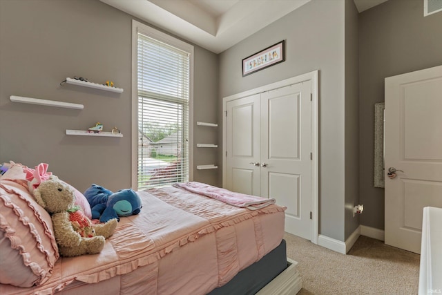 7503 Toscana Ct, Granger, IN 46530 - carpeted bedroom featuring baseboards and a closet