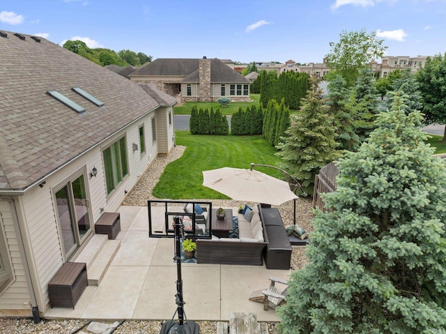 7503 Toscana Ct, Granger, IN 46530 - view of patio featuring outdoor lounge area