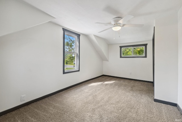 6226 Wheeling Ave, Muncie, IN 47304 - bonus room with carpet, plenty of natural light, baseboards, and lofted ceiling