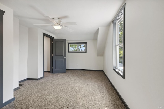 6226 Wheeling Ave, Muncie, IN 47304 - carpeted empty room featuring baseboards and ceiling fan