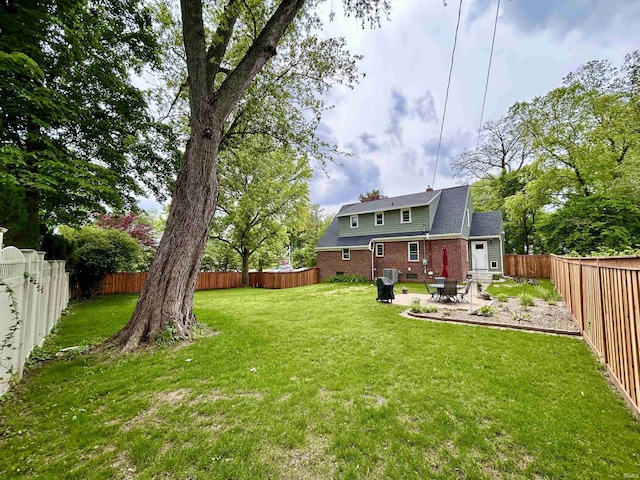 1500 N Grant St, West Lafayette, IN 47906 - view of yard featuring a patio