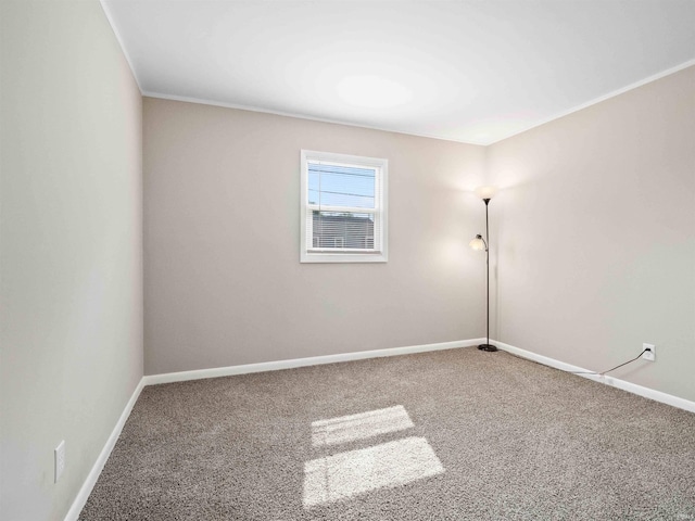 254 Forrest Ave, Wabash, IN 46992 - unfurnished room featuring carpet, baseboards, and ornamental molding