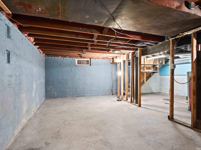 254 Forrest Ave, Wabash, IN 46992 - view of unfinished below grade area